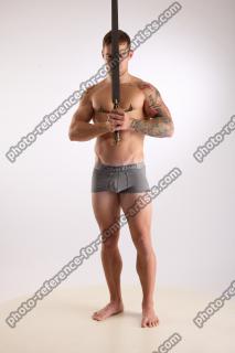 Piero Guard Sword Pose 